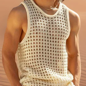 Men s Breathable Sleeveless Tank top