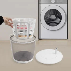 2 in 1 Manual Mini Port
able Washing Machine

,
