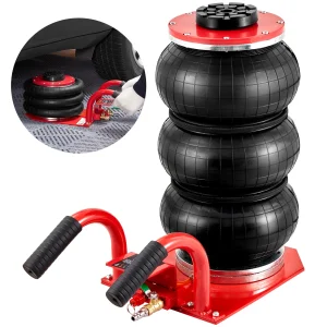 SucceBuy Triple Bag Air Jack 3 Ton (6600 lbs) Capacity