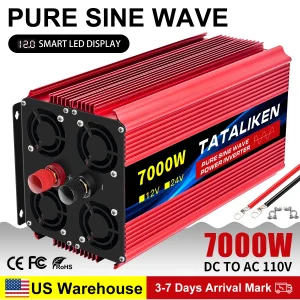 Pure Sine Wave Inverter 3500W/4000W/4500W/5000W inverter  12v converter 
t